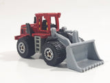 2012 Matchbox MBX Construction Quarry King Red Front End Loader Die Cast Toy Car Construction Vehicle