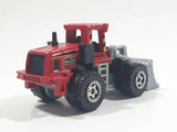 2012 Matchbox MBX Construction Quarry King Red Front End Loader Die Cast Toy Car Construction Vehicle