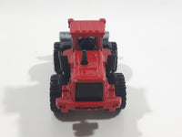 2012 Matchbox MBX Construction Quarry King Red Front End Loader Die Cast Toy Car Construction Vehicle