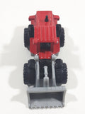 2012 Matchbox MBX Construction Quarry King Red Front End Loader Die Cast Toy Car Construction Vehicle