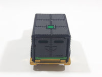 2003 Hot Wheels Hot Haulers Armored Truck Rollin' Dough Black Die Cast Toy Car Vehicle with Opening Rear Door