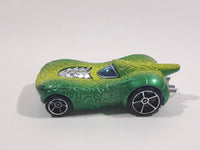 2010 Hot Wheels Disney Pixar Toy Story 3 Rex Rider Two-Tone Satin Green and Lime Green Die Cast Toy Character Car Vehicle