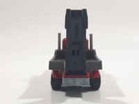 Majorette No. 297 Mack Tow Truck Red Grey 1/100 Scale Die Cast Toy Car Vehicle