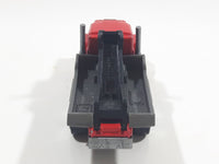 Majorette No. 297 Mack Tow Truck Red Grey 1/100 Scale Die Cast Toy Car Vehicle
