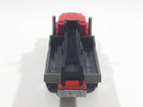 Majorette No. 297 Mack Tow Truck Red Grey 1/100 Scale Die Cast Toy Car Vehicle