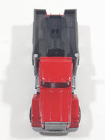 Majorette No. 297 Mack Tow Truck Red Grey 1/100 Scale Die Cast Toy Car Vehicle