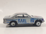 Rare Vintage Zee Toys Dyna Wheels D109 Mercedes 300 SL Silver Grey #27 Karl Motorwerk A.G. Compkraft Die Cast Toy Car Vehicle
