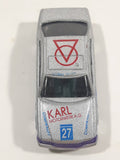 Rare Vintage Zee Toys Dyna Wheels D109 Mercedes 300 SL Silver Grey #27 Karl Motorwerk A.G. Compkraft Die Cast Toy Car Vehicle
