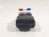 Vintage 1985 Zee Toys Dyna Wheels D82 Ford Limited Black and White Swat Unit Police Car Die Cast Toy Car Vehicle