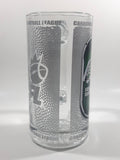 Saskatchewan Roughriders CFL Team 5 1/2" Tall Clear Glass Beer Mug