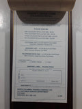 Vintage North Columbia Trading Company Enderby, B.C. Calendar Wooden Plaque
