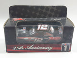 1999 Team Caliber NASCAR Mobil 1 25th Anniversary #12 Jeremy Mayfield Ford Taurus 1/64 Scale Black Die Cast Toy Car Vehicle with Opening Hood