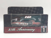 1999 Team Caliber NASCAR Mobil 1 25th Anniversary #12 Jeremy Mayfield Ford Taurus 1/64 Scale Black Die Cast Toy Car Vehicle with Opening Hood
