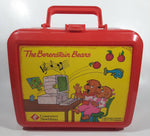 1993 Compton's NewMedia The Berenstain Bears Red Plastic Aladdin Lunch Box - No Thermos