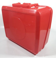 1993 Compton's NewMedia The Berenstain Bears Red Plastic Aladdin Lunch Box - No Thermos