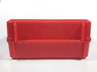 1993 Compton's NewMedia The Berenstain Bears Red Plastic Aladdin Lunch Box - No Thermos