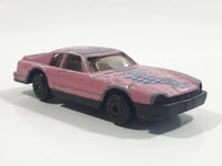 Unknown Brand Light Light Pink "Huffman Racing" #23 Die Cast Toy Car Vehicle