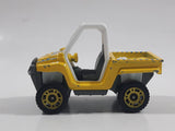 2016 Matchbox MBX Explorers Four X Force Yellow and White Die Cast Toy Car Off-Road Vehicle