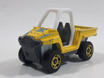 2016 Matchbox MBX Explorers Four X Force Yellow and White Die Cast Toy Car Off-Road Vehicle