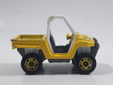 2016 Matchbox MBX Explorers Four X Force Yellow and White Die Cast Toy Car Off-Road Vehicle