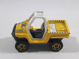 2016 Matchbox MBX Explorers Four X Force Yellow and White Die Cast Toy Car Off-Road Vehicle