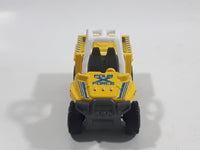 2016 Matchbox MBX Explorers Four X Force Yellow and White Die Cast Toy Car Off-Road Vehicle