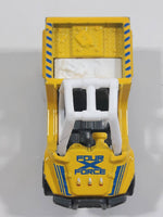 2016 Matchbox MBX Explorers Four X Force Yellow and White Die Cast Toy Car Off-Road Vehicle