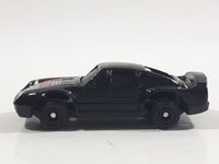 Unknown Brand Porsche "Racer" Black Miniature Tiny Die Cast Toy Car Vehicle
