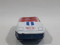 Maisto Turbo Tread Chevrolet Corvette Convertible White Die Cast Toy Car Vehicle