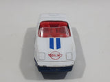 Maisto Turbo Tread Chevrolet Corvette Convertible White Die Cast Toy Car Vehicle