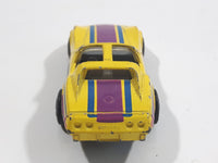 1987 Matchbox Superfast Chevrolet Corvette T-Roof Yellow Die Cast Toy Car Vehicle