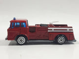 Vintage Zylmex p337 Fire Engine Ford Cab Truck Red Die Cast Toy Car Vehicle