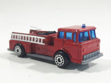 Vintage Zylmex p337 Fire Engine Ford Cab Truck Red Die Cast Toy Car Vehicle