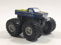 1990 Galoob Micro Machines Tuff Trax Collection Night Cruzer Monster Truck Blue Miniature Die Cast Toy Car Vehicle