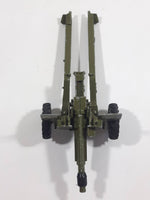 Vintage Dinky Toys Meccano Battle Lines American 105 mm Gun Howitzer Dark Green Die Cast Army Toy 21751413 - Broken Off Hitches