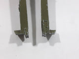 Vintage Dinky Toys Meccano Battle Lines American 105 mm Gun Howitzer Dark Green Die Cast Army Toy 21751413 - Broken Off Hitches