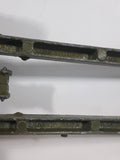 Vintage Dinky Toys Meccano Battle Lines American 105 mm Gun Howitzer Dark Green Die Cast Army Toy 21751413 - 1 hitch broken
