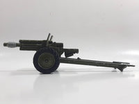 Vintage Dinky Toys Meccano Battle Lines American 105 mm Gun Howitzer Dark Green Die Cast Army Toy 21751413