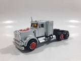 Majorette Super Movers No. 606 Texaco Tanker Semi Tractor Trailer Truck Silver Chrome Die Cast Toy Car Vehicle with Opening Hood