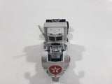 Majorette Super Movers No. 606 Texaco Tanker Semi Tractor Trailer Truck Silver Chrome Die Cast Toy Car Vehicle with Opening Hood