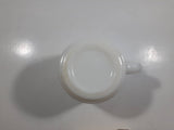 Vintage Glasbake Surrey Co-op Feed Department Milk Glass Coffee Mug Cup