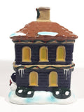 Forever Collectibles Christmas Village Seattle Seahawks NFL Football Team Firehouse #9 Ceramic Building Ornament