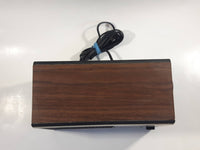 Vintage General Electric Model No. 7-4115B AM/FM Radio with Walnut Grain Wood Finish