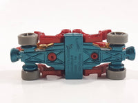 2016 Hot Wheels Dino Riders Speed Demons Double Demon Dinosaur Red Die Cast Toy Car Vehicle