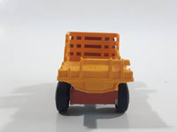 Vintage 1976 Lesney Matchbox Superfast No. 71 Dodge Cattle Truck Brown Die Cast Toy Car Vehicle - Made in England