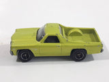 2011 Matchbox Service Center '70 Chevy El Camino Metalflake Lime Green 1:69 Scale Die Cast Toy Car Vehicle