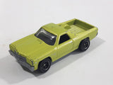 2011 Matchbox Service Center '70 Chevy El Camino Metalflake Lime Green 1:69 Scale Die Cast Toy Car Vehicle