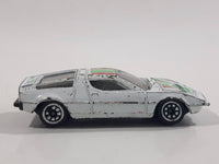 Unknown Brand #2 Turbo White Die Cast Toy Car Vehicle