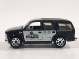 2006 Matchbox Police '97 Chevy Tahoe Black Die Cast Toy SUV Car Vehicle