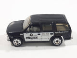 2006 Matchbox Police '97 Chevy Tahoe Black Die Cast Toy SUV Car Vehicle